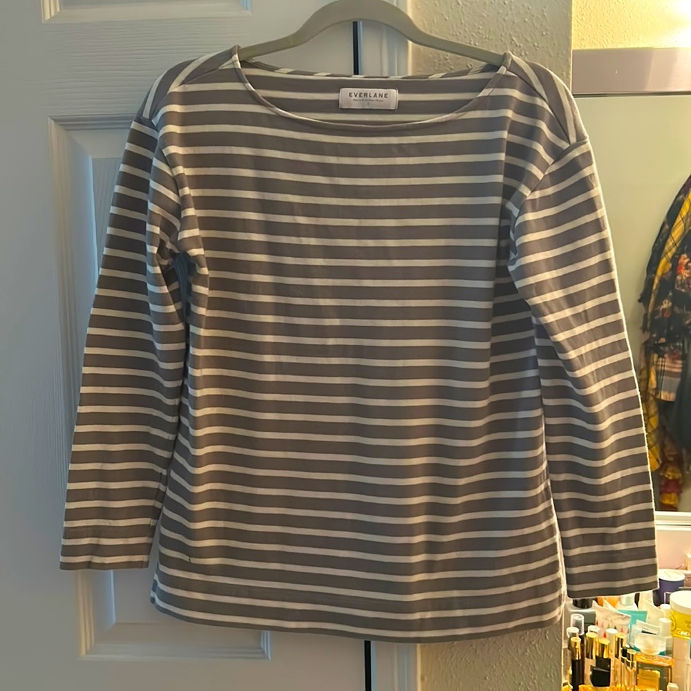 NWOT Everlane Striped Tee